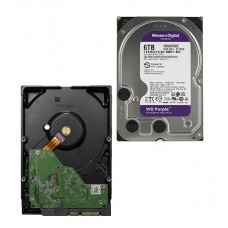 Жесткий диск для видеонаблюдения HDD  6Tb Western Digital Purple SATA 6Gb/s 256Mb 3,5" WD63PURZ