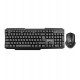 Клавиатура и мышь, USB, Defender JAKARTA C-805 RU, Черный (45804), KeyBoard + mouse, wireless, black