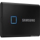 Внешний SSD 2000Gb Samsung T7 Touch USB 3.2 Gen.2 (10 Гбит/c)  AES 256 Сенсорная защита MU-PC2T0K/WW