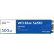 Твердотельный накопитель  500GB SSD WD BLUE SA580 M.2 2280 SATA R4000Mb/s W3600Mb/s MTBF WDS500G3B0E