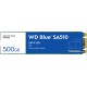 Твердотельный накопитель  500GB SSD WD BLUE SA580 M.2 2280 SATA R4000Mb/s W3600Mb/s MTBF WDS500G3B0E