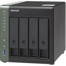 Сетевое оборудование QNAP TS-431KX-2G EU-RU Сетевой RAID-накопитель, 4 отсека 3,5"/2,5", 10 GbE SFP+, 2 x 1 GbE RJ-45. ARM Cortex-A15 Annapurna Labs AL-214 1,7 ГГц, 2 ГБ. (TS-431KX-2G)