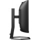 Монитор жидкокристаллический Philips 34E1C5600HE/01 LCD 34'' 21:9 3440x1440(UWQHD) VA, Curved, nonGLARE, 100 Hz, 300 cd/m2, H178°/V178°, 3000:1, 16.7M, 4ms, HDMI, DP, USB-C, USB-Hub, Height adj, Tilt, Speakers, 3Y, Black (34E1C5600HE/01)