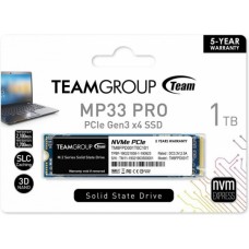 Твердотельный накопитель Team Group MP33 PRO, 1Tb, 2280, PCI-E 3.x x4, чтение - 2100 Мбайт/сек, запись - 1700 Мбайт/сек,