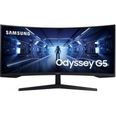 Монитор 34" SAMSUNG Odyssey G5 LC34G55TWWIXCI VA 3440x1440 165GHz 1мс 250кд/м2 2500:1 1xHDMI 1xDP