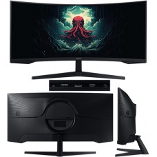 Монитор 34" SAMSUNG Odyssey G5 LC34G55TWWIXCI VA 3440x1440 165GHz 1мс 250кд/м2 2500:1 1xHDMI 1xDP