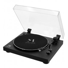 Проигрыватель виниловых дисков Music Public Kingdom TT33AT, черный, Turntable 33/45 rpm, RCA/BT out, black