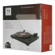 Проигрыватель виниловых дисков Music Public Kingdom TT33AT, черный, Turntable 33/45 rpm, RCA/BT out, black