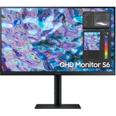 Монитор 27" SAMSUNG LS27B610EQIXCI IPS 2560x1440 75GHz 5мс 300 кд/м2 2xHDMI 1xDP Черный