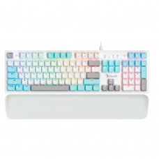 Клавиатура игровая Bloody S515R Icy White <USB, механическая, 1,8м>