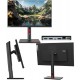 Монитор Lenovo ThinkVision P24h-30 (63B3GAT6EU), LCD 23.8" 2560x1440 (IPS), 4ms, 300 cd/m2, 3000:1, DP/HDMI