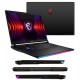 Ноутбук MSI Raider GE78 HX 14VIG-869KZ (9S7-17S151-869), Core Black, NB i9-14900HX-1.6/2TB SSD/64GB/RTX4090-16GB/17"QHD+ 240Hz/Win11