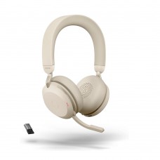 Гарнитура Jabra Evolve2 75 Link380a MS Stereo Beige USB-A (27599-999-998)