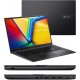 Ноутбук ASUS VivoBook 15X K3504VA-MA492 (90NB10A1-M00KS0), NB Core i3-1315U-1.3/512GB SSD/8GB/15.6" 3K Oled, Dos