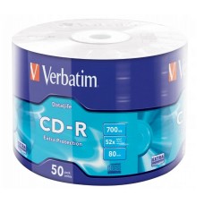 Оптический носитель CD-R Verbatim 43787 50шт. 52X 700MB WRAP EXTRA PROTECTION