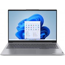 Ноутбук Lenovo 21KK001ARU ThinkBook 16 G6 ABP 16" WUXGA (1920x1200) IPS/AMD Ryzen 5 7530U 2,0Ghz (6C)/16GB/512GB/Integrated/Wi-Fi 6/BT5.1/IR & 1080p/BKLT/FPR/DOS/1Y/Arctic Grey (21KK001ARU)