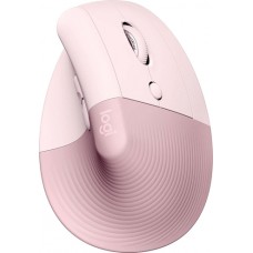 Мышь беспроводная Logitech LIFT ROSE (400-4000 dpi, Bluetooth, USB-ресивер Logi Bolt®, 4 настраиваемые кнопки) (910-006478)