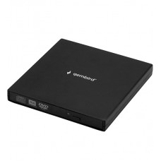 Внешний оптический привод Gembird DVD-USB-02R, Ext DVD-ROM, СD-ROM, USB2.0, box(только чтение)