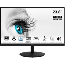 Монитор 23.8" MSI PRO MP242A IPS 1920x1080 100Hz 1ms 1000:1 1xHDMI 1xDP 1xD-Sub 2x2W