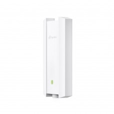 Уличная/Внутренняя точка доступа Wi‑Fi 6 AX1800 GbE TP-Link EAP623-Outdoor HD <GbE порт Ethernet RJ-45 с поддержкой PoE IEEE802.3at / Passive PoE 48 В (адаптер Passive PoE идёт в комплекте), 574 Mbps на 2,4 GHz, 1201 Mbts на 5 GHz, встроенные всенаправ