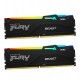 Комплект модулей памяти Kingston Fury Beast RGB, KF564C32BBAK2-64, DDR5, 64 GB, DIMM kit  (2x32GB) CL32