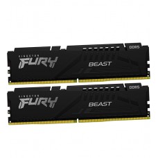 Комплект модулей памяти Kingston Fury Beast, KF568C34BBK2-32, DDR5, 32 GB, DIMM kit  (2x16GB), CL34