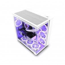 Компьютерный корпус NZXT H9 Flow CM-H91FW-01 White без Б/П (CM-H91FW-01)