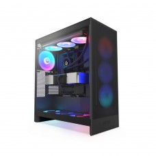 Компьютерный корпус NZXT H7 Flow RGB CM-H72FB-R1 Black без Б/П (CM-H72FB-R1)