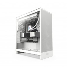 Компьютерный корпус NZXT H7 Flow CM-H72FW-01 White без Б/П (CM-H72FW-01)