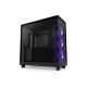 Компьютерный корпус NZXT H6 Flow RGB CC-H61FB-R1 Black без Б/П (CC-H61FB-R1)