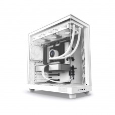 Компьютерный корпус NZXT H6 Flow CC-H61FW-01 White без Б/П (CC-H61FW-01)