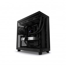 Компьютерный корпус NZXT H6 Flow CC-H61FB-01 Black без Б/П (CC-H61FB-01)