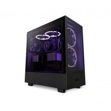 Компьютерный корпус NZXT H5 Flow CC-H51FB-01 Black без Б/П (CC-H51FB-01)