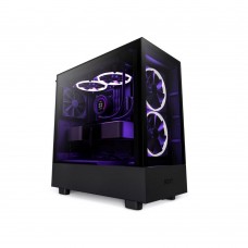 Компьютерный корпус NZXT H5 Elite CC-H51EB-01 Black без Б/П (CC-H51EB-01)