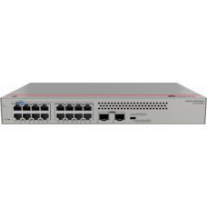 Коммутатор HUAWEI S110-16T2S (16*10/100/1000BASE-T, 2*GE SFP ports, AC power, fanless)