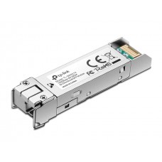 Оптический транссивер GbE SFP WDM Tp-Link TL-SM321A-2 <1000Base-BX двунаправленный оптический WDM-трансивер, интерфейс LC Simplex, 9/125 мкм одномод, TX:1550nm/RX:1310nm, 1,25 Гбит/с, DDM,  до 2 км при использовании оптического волокна 9/125 мкм, рабоч