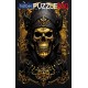 Пазлы "Hatber Premium", 500 элементов, А2, 330х480мм, серия "Gold Skull"