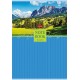Тетрадь "Hatber", 80л, А4, клетка, ламинация, на скобе, серия "Живописные пейзажи"