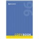 Тетрадь общая BRAUERG "Один цвет", А4, 96 листов в клетку, на скрепке