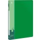 Папка с зажимом Бюрократ, A4, 16 мм, 700 мкм, внутренний и торцевой карман, зеленая