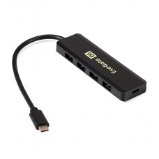 Концентратор USB ExeGate DUB-4CP/1, Hub 4 port, Type-C, USB 3.0