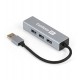 Концентратор USB ExeGate DUB-4, Hub 4 port, USB 3.0