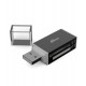 Картридер Ritmix CR-2042, Черный, FlashCard reader All-in-1, 4 slots: SD/mSD/MS/M2, USB 2.0, black