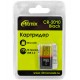 Картридер Ritmix CR-2010, Черный, FlashCard reader mSD, USB 2.0, black