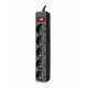 SVEN Сетевой фильтр Surge Protector SF-05E 3,0 m, (5 sockets) black