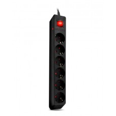 SVEN Сетевой фильтр Surge Protector Optima 1,8 m (6 sockets) black, color box