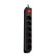 SVEN Сетевой фильтр Surge Protector Optima 1,8 m (6 sockets) black, color box