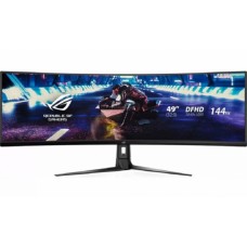 Монитор ASUS XG49VQ VA,49",32:9 UHD(3840x1080x144 Hz),400cd/m2,HDR 400,3000:1,178/178,4ms,Spks 5W,DP,2HDMI,3xUSB