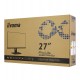 Монитор Iiyama XUB2792HSU-B6, 27'' 16:9 1920х1080(FHD) IPS, 100 Hz, 250 cd/m2, H178°/V178°, 1300:1, 80M:1, 16.7M, 0,4 ms, HDMI, DP, USB-Hub, Height adj, Pivot, Tilt, Swivel, Speakers, 3Y, Black (XUB2792HSU-B6)