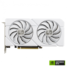 Видеокарта ASUS DUAL-RTX4070S-O12G-EVO-WHITE, 12Gb GDDR6X/192bit, 7168 CUDA, PCI E 4.0, HDMI, DisplayPort, BOX